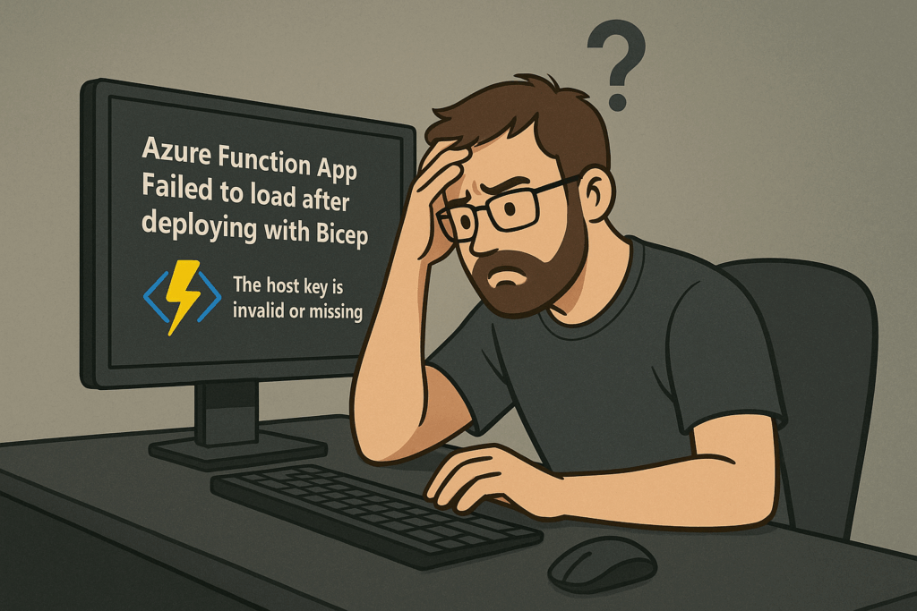 Troubleshooting Function App Host Keys wont load - Microsoft ...